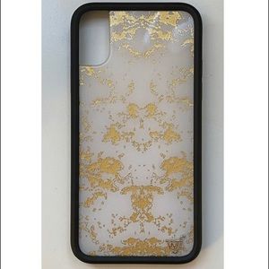 Wildflower gold dust case for iPhone X/Xs